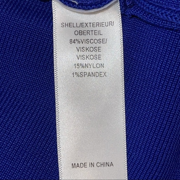 Adrianna Papell Blue Fit & Flare Dress Sleeveless M - Picture 13 of 16